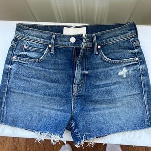Mother denim shorts